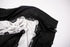 Hand Embroidered Scarf- Black and White